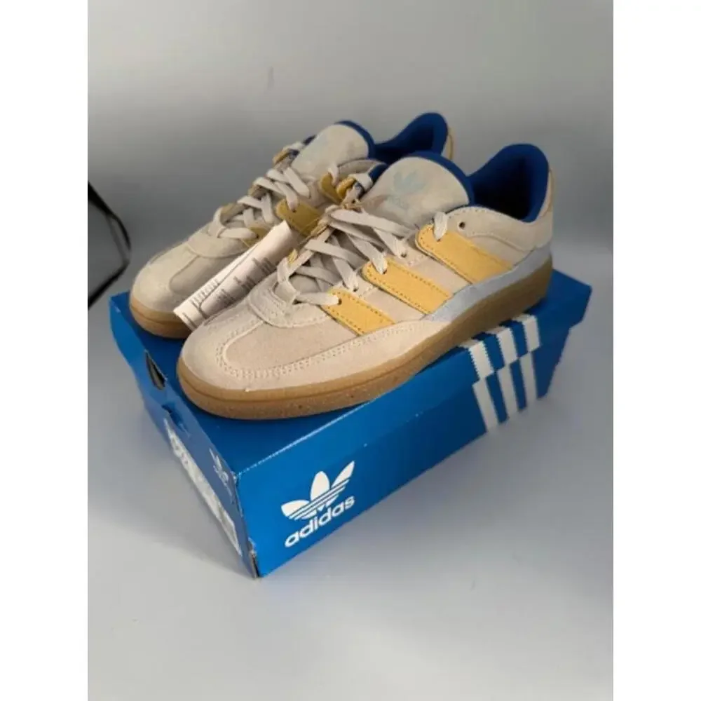 Adidas Handball Spezial ST Aluminum/Oat/Wonder Blue W Sz 6.5 - Picture 1 of 7